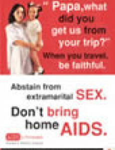 AIDS: bring home AIDS (English) 